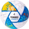 Мяч футб. TORRES Junior-4, F323804, р.4,глянц.ПУ, 4 сл, 32п, руч.сш, бел-жел-гол за 2&nbsp;070.60 ₽ купить в Грозном