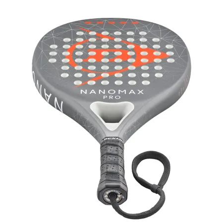 Ракетка для падела Dunlop Nanomax Pro, 10370739, для профессионалов, карбон,серо-оранжевый за 17&nbsp;248.20 ₽ купить в Грозном