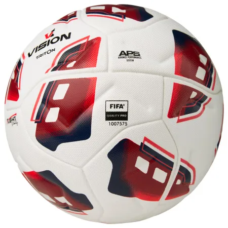 Мяч футб. VISION TRITON, FV425075, р.5,FIFA Quality Pro,MF, 16 пан, термосш.,бел-красный за 8&nbsp;007 ₽ купить в Грозном