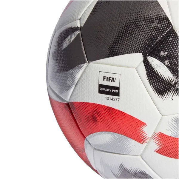Мяч футб. ADIDAS Tiro Pro HT2428, р.5, FIFA Pro, 32 пан., ПУ, термосшивка, бело-красный за 13&nbsp;591.50 ₽ в Грозном