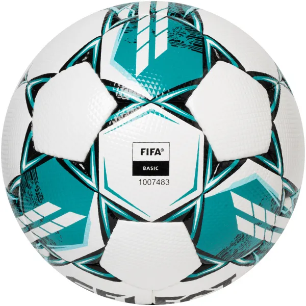 Мяч футб. SELECT NUMERO 10 V23, 0575060004, р.5, FIFA Basic, 32п, ПУ, руч. сш, бело-бирюзовый за 8&nbsp;051.20 ₽ в Грозном