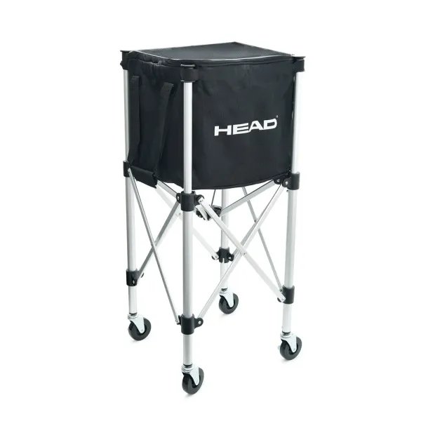 Корзина для теннисных мячей HEAD TT7003, на 125 мячей,с сумкой-переноской, складная, металл, черный за 6&nbsp;942.80 ₽ в Грозном
