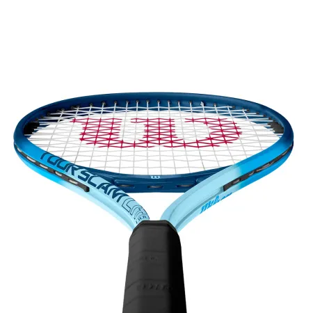 Ракетка б/т Wilson Tour Slam Lite Gr2, WR199010U2,для любит, алюминий, со струнами, сине-голубая за 6&nbsp;358 ₽ купить в Грозном