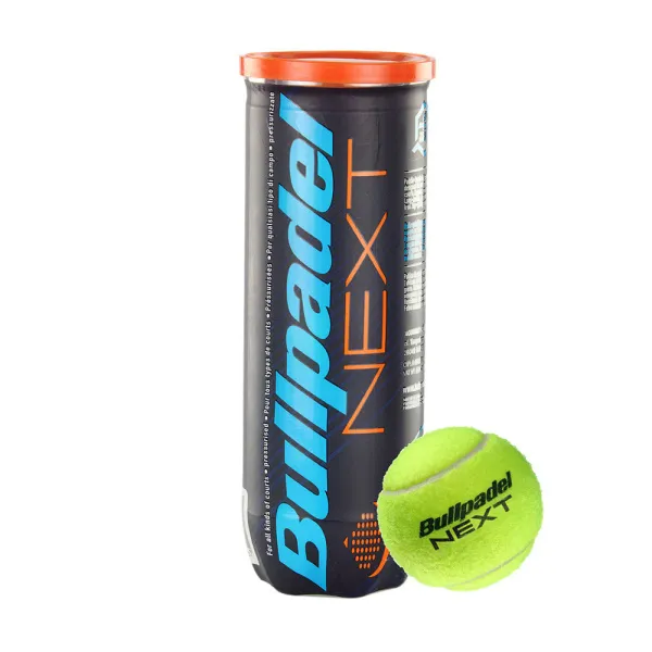 Мяч для падела BULLPADEL Next, 471961, уп.3 шт, FIP Approved, войлок, каучук,желтый за 1&nbsp;207 ₽ в Грозном