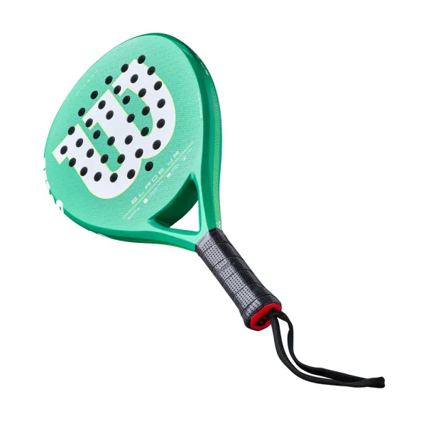 Ракетка для падела WILSON Blade Jr  V4 Padel, WR213811U0, для начин-х, стекловолокно, зеленый за 14&nbsp;934.50 ₽ в Грозном