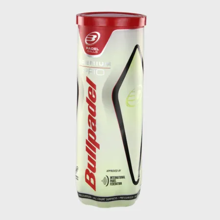 Мяч для падела BULLPADEL Premium PRO, 471959, уп.3 шт, FIP Approved, войлок, нат.резина,желтый за 1&nbsp;094.80 ₽ купить в Грозном