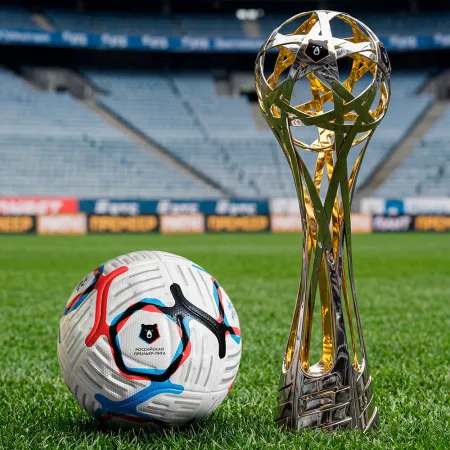 Мяч футб. KELME Russian Premier League, 7601QU5216-100, р.5, FIFA Pro, 10п, ПУ, термосш, бел-син-кр за 10&nbsp;672.60 ₽ купить в Грозном