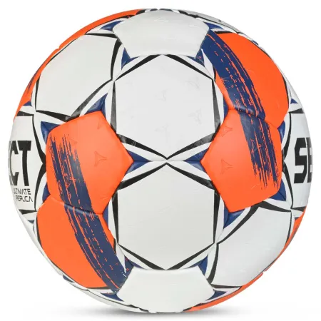 Мяч ганд. SELECT Ultimate Replica v25, 3572858745, р.3(Senior), ПУ,руч.сш, бел-оранж-т.син за 5&nbsp;373.70 ₽ купить в Грозном