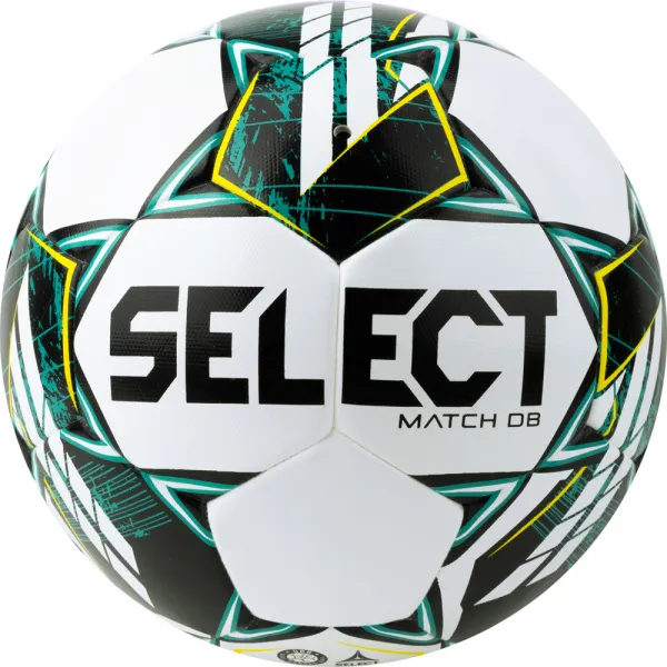 Мяч футб. SELECT Match DВ V23, 0575360004,р.5, FIFA Basic, 32п, ПУ, гибр.сш., бело-зелено-черн за 5&nbsp;875.20 ₽ в Грозном