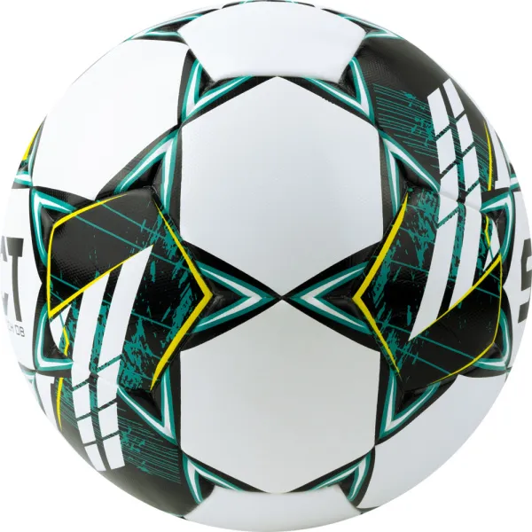 Мяч футб. SELECT Match DВ V23, 0575360004,р.5, FIFA Basic, 32п, ПУ, гибр.сш., бело-зелено-черн за 5&nbsp;875.20 ₽ в Грозном