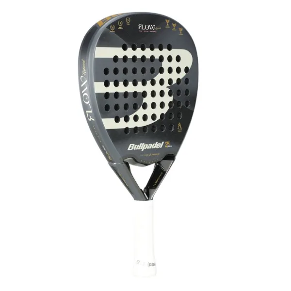 Ракетка для падела BULLPADEL Flow Legend, 494405, для профессионалов, стекловолокно,черно-белый за 31&nbsp;307.20 ₽ в Грозном