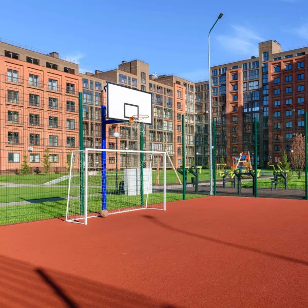 Щит баскетбольный игровой (фанера 15 мм, металлокаркас) 1050х1800 мм ZAVODSPORTA за 28&nbsp;000 ₽ в Грозном