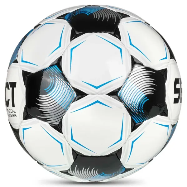 Мяч футзал. SELECT Futsal Master V26, 1043471003, р.4, Basic,32п, гл.ПУ, руч.сш,бело-сине-черный за 7&nbsp;031.20 ₽ в Грозном