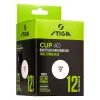 Мяч для наст. тенниса Stiga Cup ABS, 1110-2510-12, диам.40+мм, пластик, упак. 12 шт, белый за 1&nbsp;774.80 ₽ купить в Грозном
