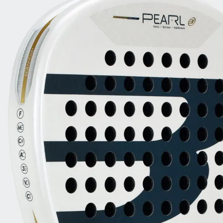 Ракетка для падела BULLPADEL Pearl 26, 493804, для профессионалов, карбон, бело-серый за 35&nbsp;929.50 ₽ купить в Грозном
