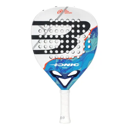 Ракетка для падела BULLPADEL Ionic Power 26, 494411, для продв. игроков, стекловолокно, сине-белый за 28&nbsp;944.20 ₽ купить в Грозном