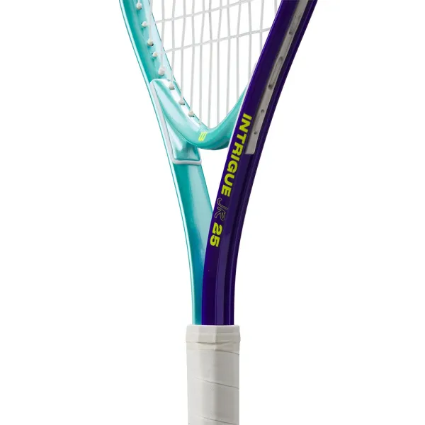 Ракетка б/т дет. Wilson Intrigue Jr 25, WR180310U, для детей 9-10лет, алюминий,со струн., бирюз-фиол за 5&nbsp;271.70 ₽ в Грозном