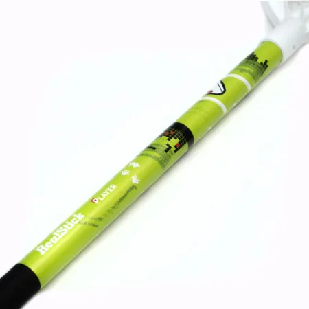 Клюшка для флорбола RealStick Player, MR-KF-Pl95, 95см, прямой крюк, композит, черно-салатовый за 3&nbsp;605.70 ₽ купить в Грозном