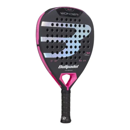 Ракетка для падела BULLPADEL Wonder 27, 497250, для продв.игроков, стекловолокно, карбон, черно-роз за 42&nbsp;969.20 ₽ купить в Грозном