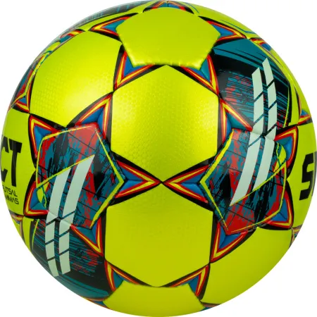 Мяч футзал. SELECT Futsal Mimas, 1053460550, р.4,FIFA Basic, 32 пан, гл.ПУ, руч.сш, жел-сине-красный за 6&nbsp;303.60 ₽ купить в Грозном