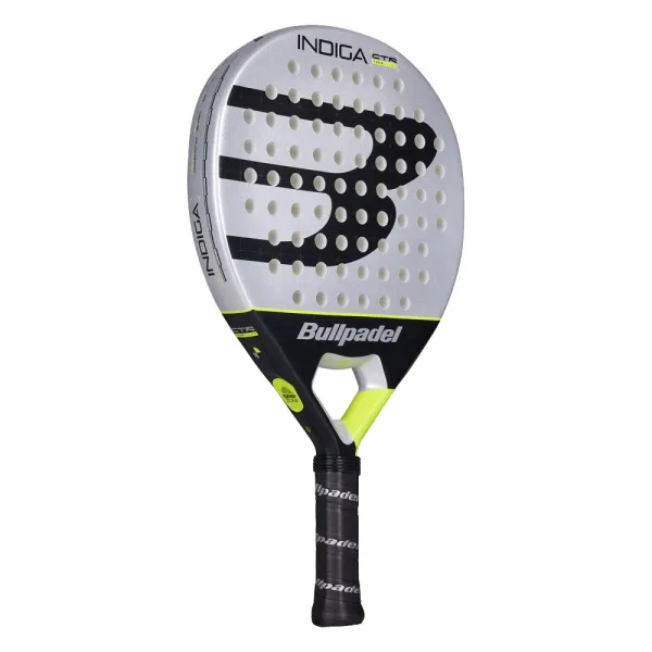 Ракетка для падела BULLPADEL Indiga Control 26, 494417, для начинающих, карбон ,серо-черный за 14&nbsp;672.70 ₽ в Грозном