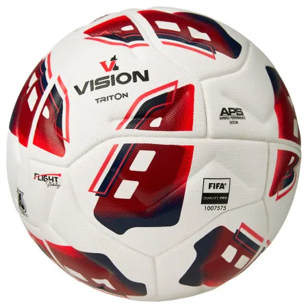 Мяч футб. VISION TRITON, FV425075, р.5,FIFA Quality Pro,MF, 16 пан, термосш.,бел-красный за 8&nbsp;007 ₽ купить в Грозном