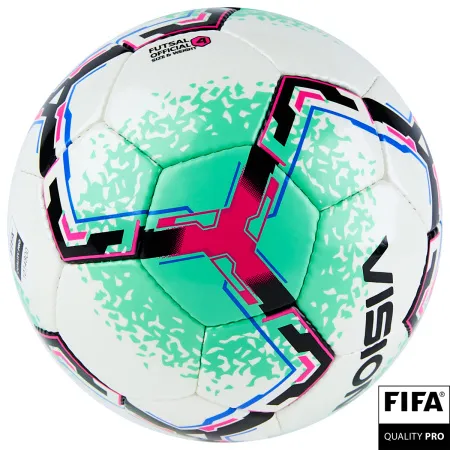 Мяч футзал. VISION SALA+, FIFA Quality Pro, FS324084 р.4, 32 п. PU, 4 подкл.сл, руч.сшив.,бело-зелен за 4&nbsp;943.60 ₽ купить в Грозном