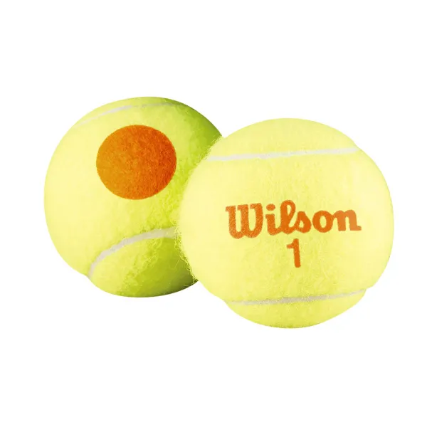 Мяч теннисный детский WILSON Starter Orange, WRT137300, ITF, фетр, нат.рез, уп.3шт, оранж за 1&nbsp;077.80 ₽ в Грозном