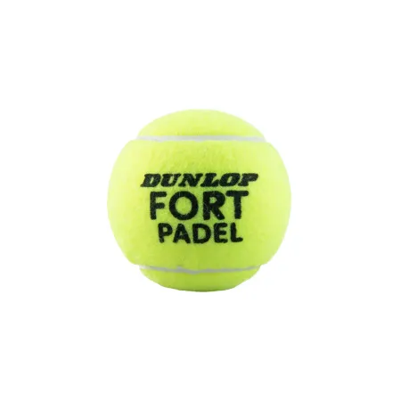 Мяч для падела Dunlop Fort Padel, 601555, уп.3 шт, FIP, сукно, нат.резина,желтый за 1&nbsp;135.60 ₽ купить в Грозном