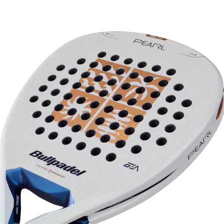 Ракетка для падела BULLPADEL Pearl 27, 497249, для проф-в, стекловолокно,карбон, бело-золотистый за 44&nbsp;319 ₽ купить в Грозном