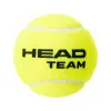 Мяч теннисный HEAD Team 3B, 575703, уп.3 шт, одобр.ITF, фетр, нат.резина, желтый за 569.50 ₽ купить в Грозном