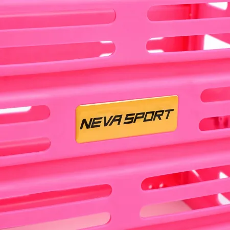 Корзина для теннисных мячей NEVA SPORT, UEA1_P, на 75 мячей, пластик, розовый за 5&nbsp;778.30 ₽ купить в Грозном
