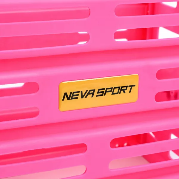 Корзина для теннисных мячей NEVA SPORT, UEA1_P, на 75 мячей, пластик, розовый за 5&nbsp;778.30 ₽ в Грозном