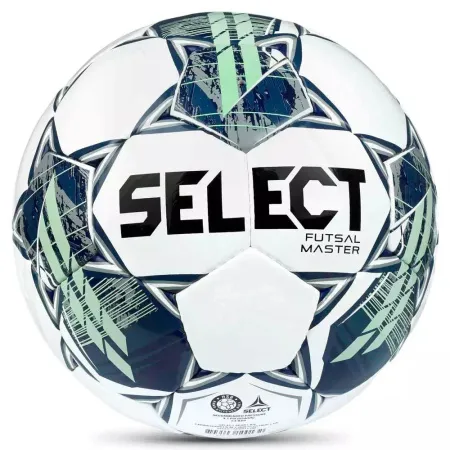 Мяч футзал. SELECT Futsal Master Shiny V22, 1043460004, р.4, Basic,32п, гл.ПУ, руч.сш,бел-син-зел за 7&nbsp;539.50 ₽ купить в Грозном