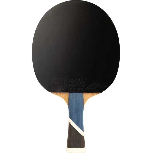 Ракетка для н/т DOUBLE FISH 5A+C, для продвин, ITTF Appr, накл. 2,1 мм, конич. ручка+ 2 мяча V40+мм за 2&nbsp;779.50 ₽ в Грозном
