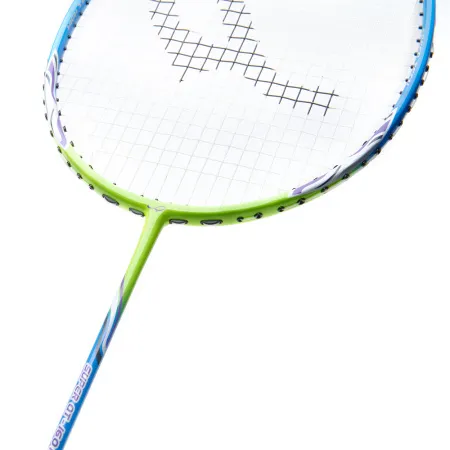 Ракетка для бадм. DOUBLE FISH JINQUE QT-1601, для продвинутых,карбон со струнами,литая,голубой за 3&nbsp;015.80 ₽ купить в Грозном