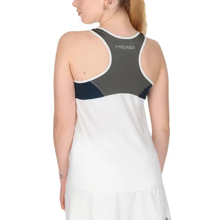 СЦ*Майка жен. HEAD Club 22 Tank Top W 814461-WHDB-L, р.L, 92% полиэстер, 8% эластан, белый за 3&nbsp;500.30 ₽ купить в Грозном
