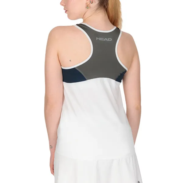 СЦ*Майка жен. HEAD Club 22 Tank Top W 814461-WHDB-L, р.L, 92% полиэстер, 8% эластан, белый за 3&nbsp;500.30 ₽ в Грозном