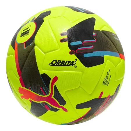 Мяч футб. PUMA Orbita 2 TB, 08432303, р.5, FIFA Quality Pro, 12 пан., ТПУ, термосшивка, желто-черный за 7&nbsp;260.70 ₽ купить в Грозном