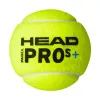 Мяч для падела HEAD Padel Pro S+, 540303, уп.3 шт, FIP Approved, войлок,нат.резина,желтый за 933.30 ₽ купить в Грозном