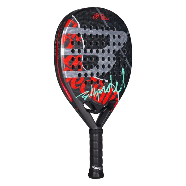 Ракетка для падела BULLPADEL Ionic Control 26, 494412, для продв. игроков, карбон, черно-красный за 33&nbsp;734.80 ₽ в Грозном