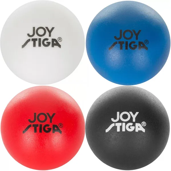 Мяч для наст. тенниса Stiga Joy, 1110-5240-04, диам. 40+мм, пластик, упак. 4 шт, мультиколор за 1&nbsp;286.90 ₽ в Грозном