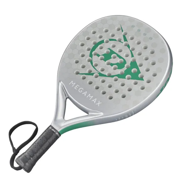 Ракетка для падела Dunlop Megamax Silver, 10370741, для начинающих, графит, серебристый за 11&nbsp;740.20 ₽ в Грозном