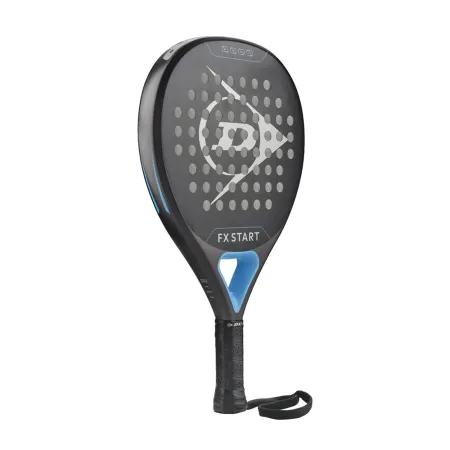 Ракетка для падела Dunlop FX Start, 10370737, для начинающих, гибрид, графит, черно-синий за 13&nbsp;175 ₽ купить в Грозном