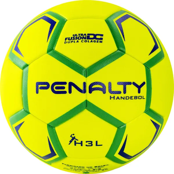 Мяч ганд. PENALTY HANDEBOL H3L ULTRA FUSION X, 5203632600-U, р.3, PU, термосшивка, жел за 3&nbsp;187.50 ₽ в Грозном