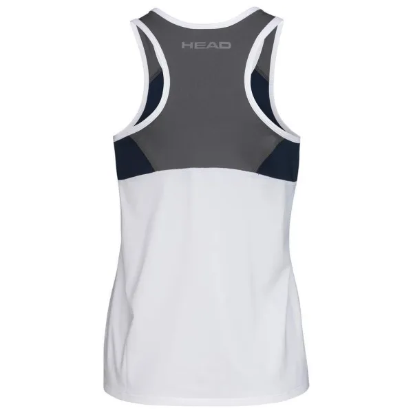 СЦ*Майка жен. HEAD Club 22 Tank Top W 814461-WHDB-L, р.L, 92% полиэстер, 8% эластан, белый за 3&nbsp;500.30 ₽ в Грозном