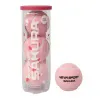 Мяч для падела NS Sakura, UAA2, уп.3 шт, сукно, нат.резина, розовый за 824.50 ₽ купить в Грозном