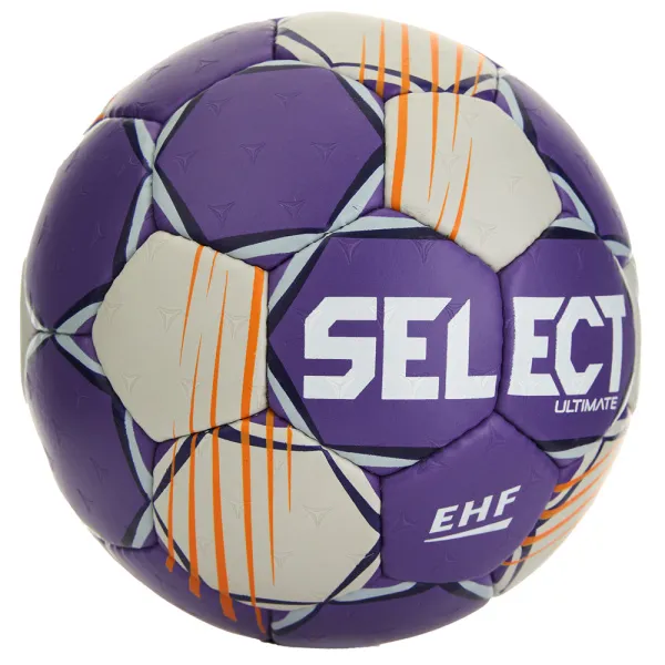 Мяч ганд. SELECT Ultimate Official EHF V24, 1612858999, Senior(р.3), EHF Appr, ПУ, руч.сш, фиол-сер за 15&nbsp;504 ₽ в Грозном