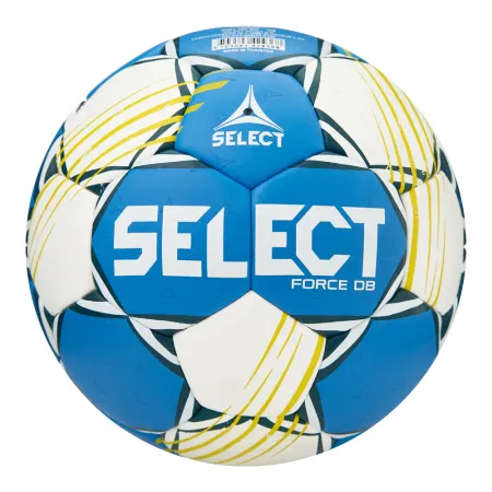 Мяч ганд. SELECT HB FORCE DB V25, 1622858205, Senior (р.3), EHF Appr,ПУ, гибр.сш., сине-белый за 8&nbsp;438.80 ₽ купить в Грозном