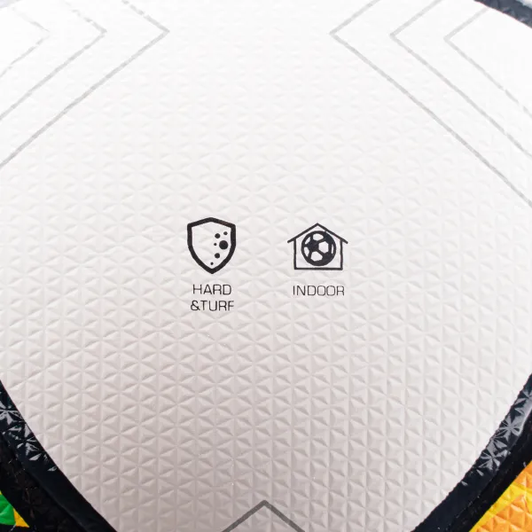 Мяч футзал. TORRES Futsal Club, FS323764, р.4, 10 пан. ПУ, 4 под. сл, гибрид. сш. бело-зел-оранж за 2&nbsp;264.40 ₽ в Грозном
